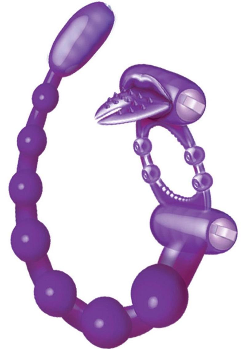 Extreme Scorpion Vibrating Silicone Cock Ring
