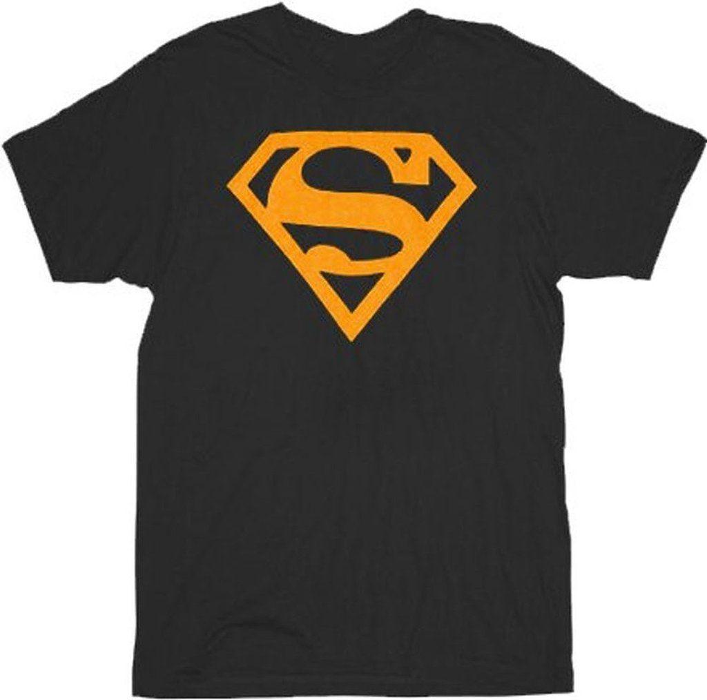 Superman Logo Black Men&