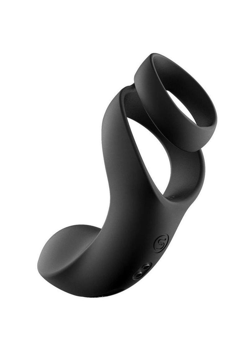 Svakom Benedict Silicone Rechargeable Double Ring Perineum Stimulator