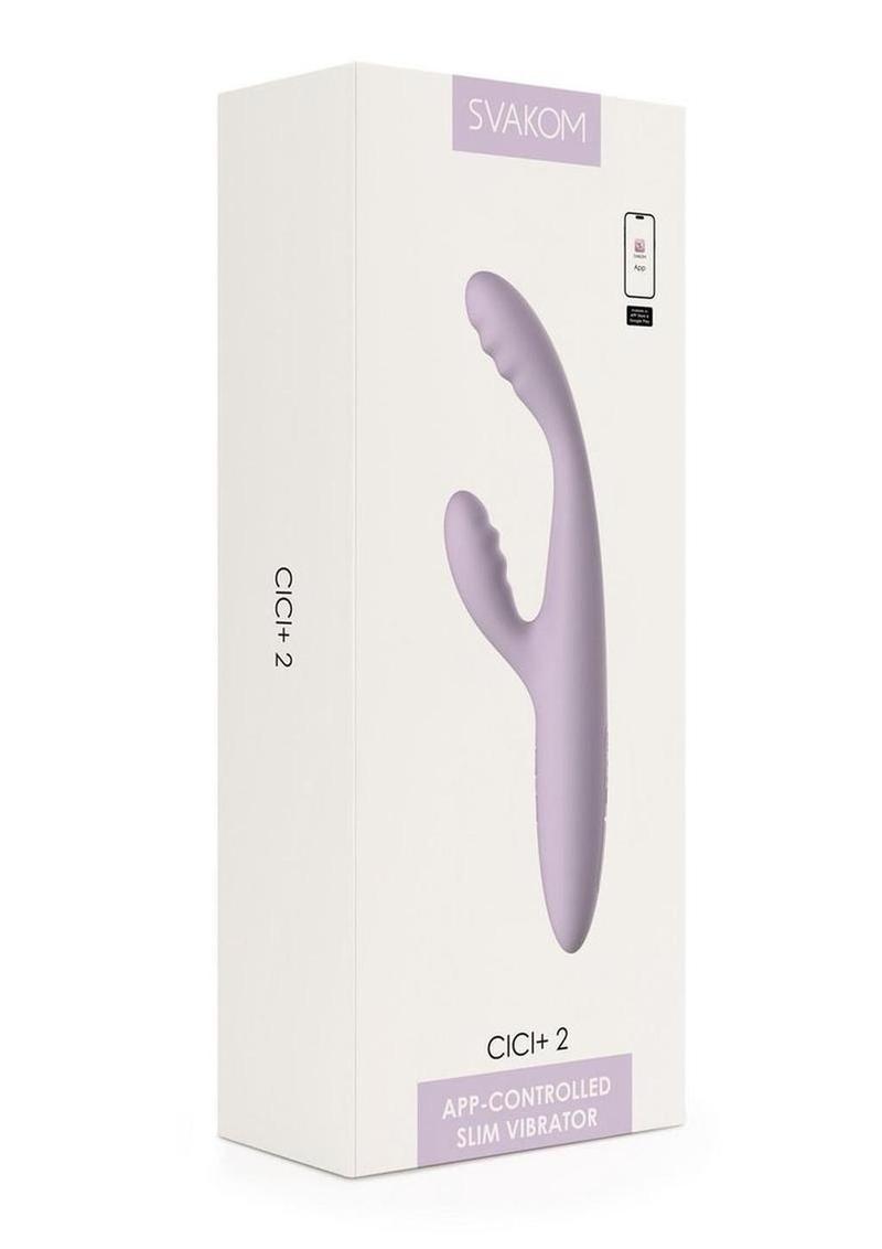 Svakom Cici Plus 2 App Controlled G-Spot Warming Vibrator