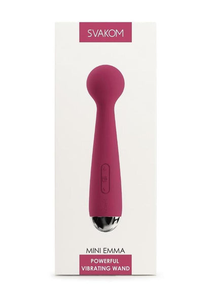 Svakom Mini Emma Wand Vibrator Compact Silicone Massager
