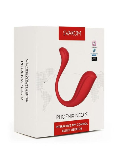 Svakom Phoenix Neo Interactive App Control Bullet Vibrator