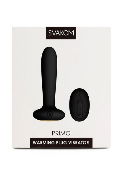 Svakom Primo Warming Plug Vibrator Anal Probe