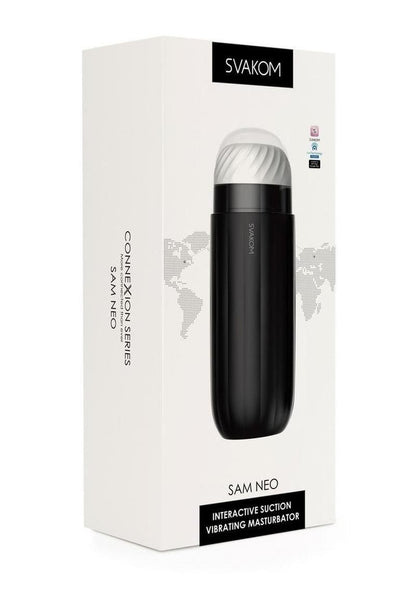 Svakom Sam Neo Interactive Suction Vibrating Masturbator