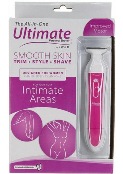 Swan Ultimate Personal Shaver Kit for Women Trim And Shave