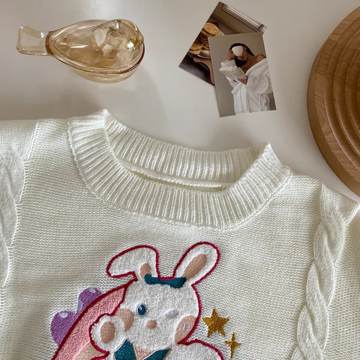 Sweet Lolita Knit Skirt Set