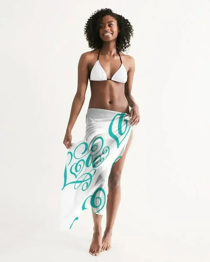 Sheer Love Green Swimsuit Cover Up