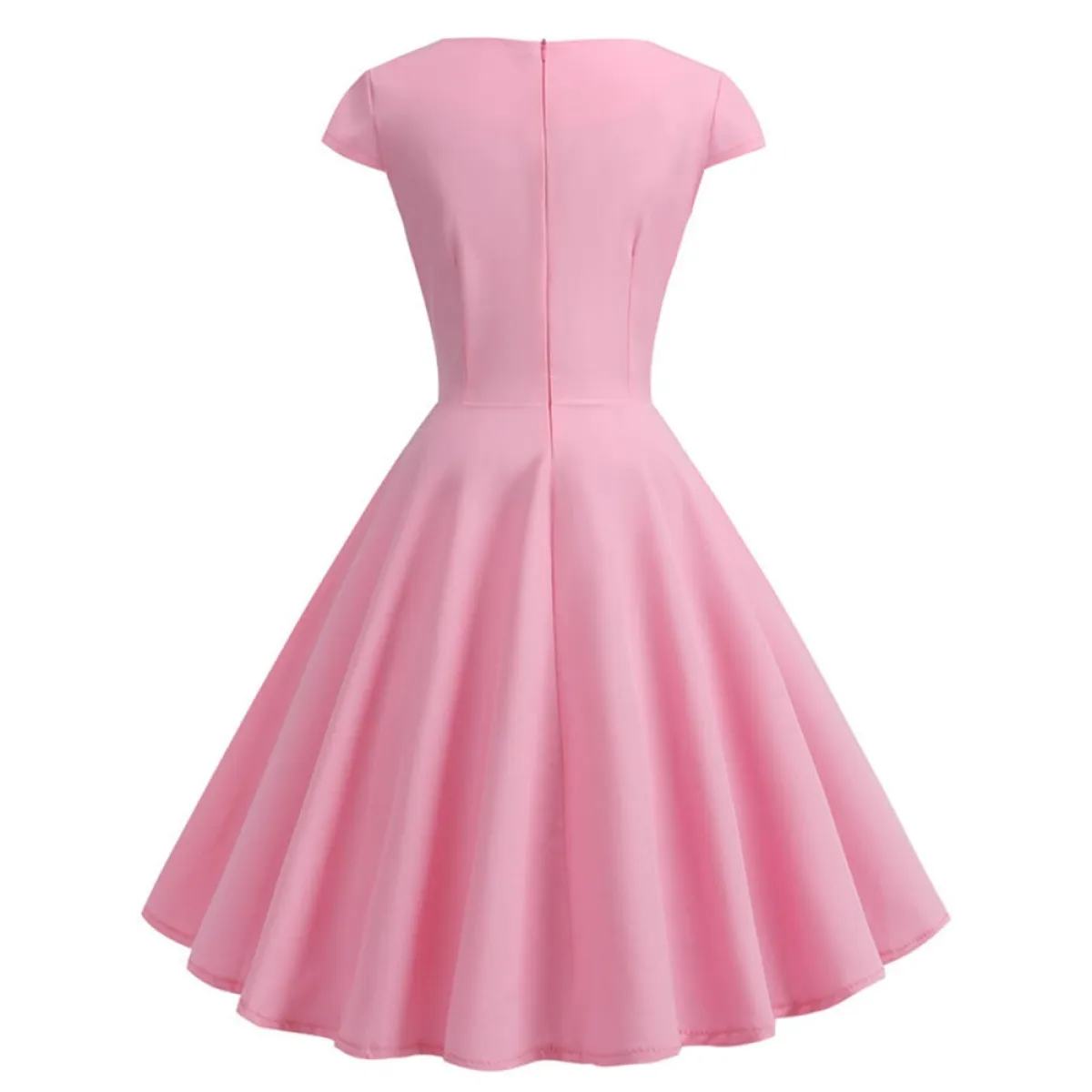V Neck Swing Summer Dress