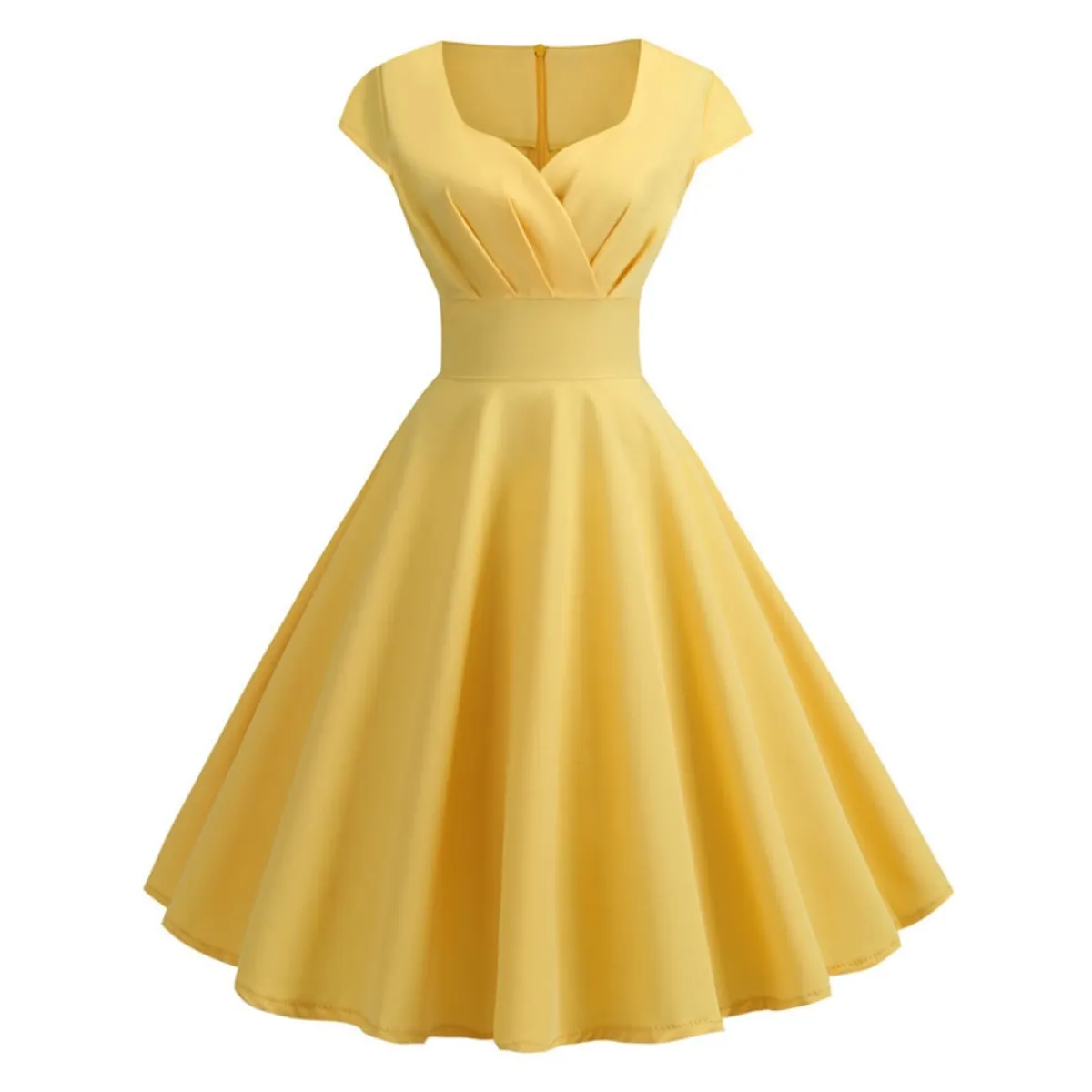 V Neck Swing Summer Dress