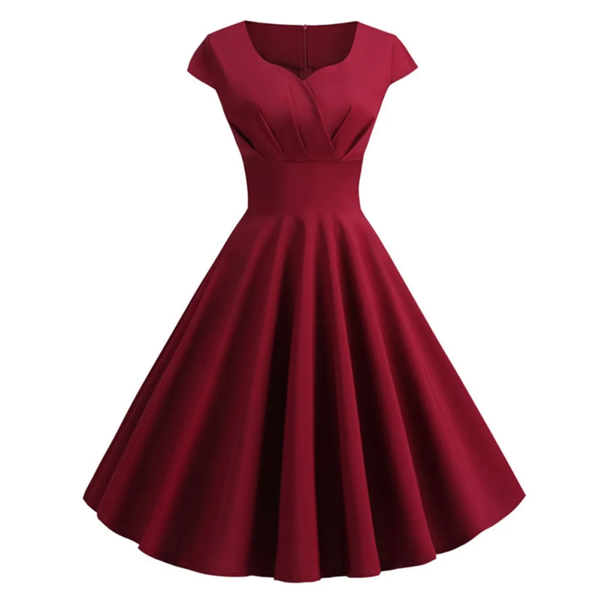 V Neck Swing Summer Dress