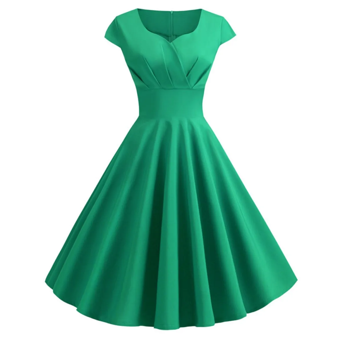 V Neck Swing Summer Dress