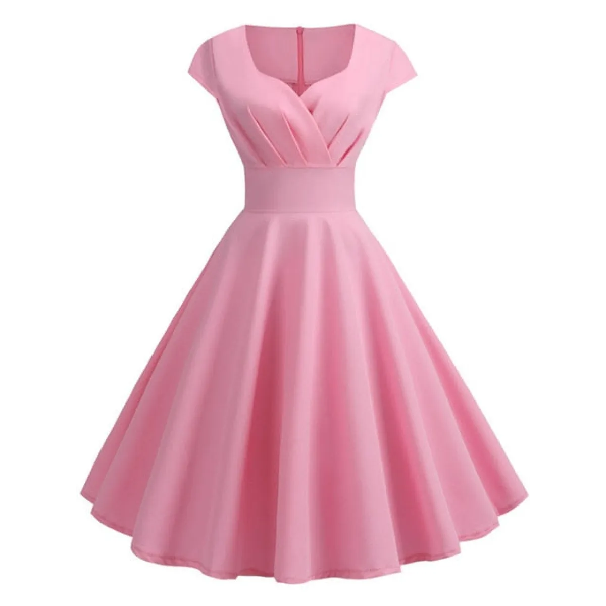 V Neck Swing Summer Dress