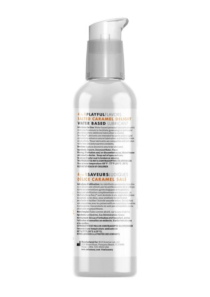 Swiss Navy 4 in 1 Flavors Lubricant Salted Caramel Delight