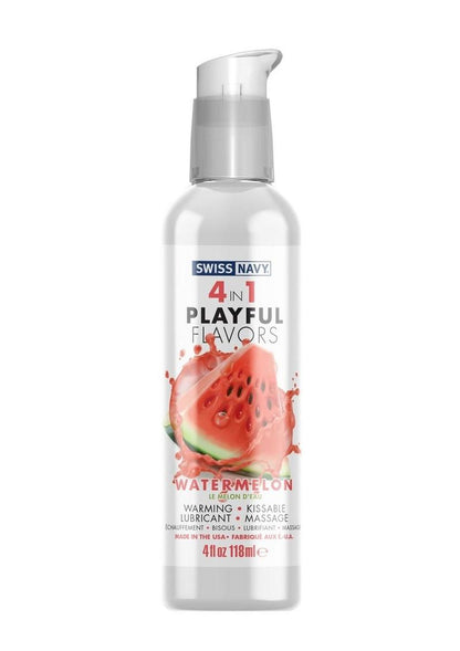 Swiss Navy 4-in-1 Playful Flavors Watermelon Lubricant