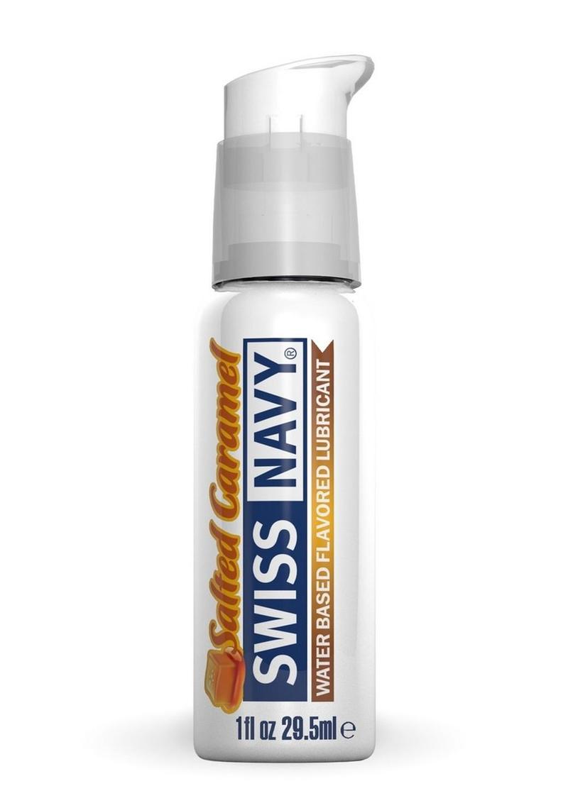 Swiss Navy Salted Caramel Flavored Lubricant 1oz