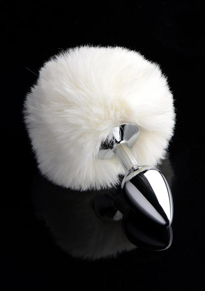 Tailz Fluffy Bunny Tail Pink Plush Rabbit Tail Anal Plug