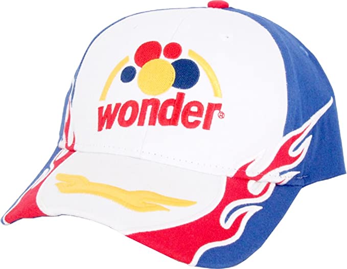 Talladega Nights Wonder Bread Retro White Hat Cap
