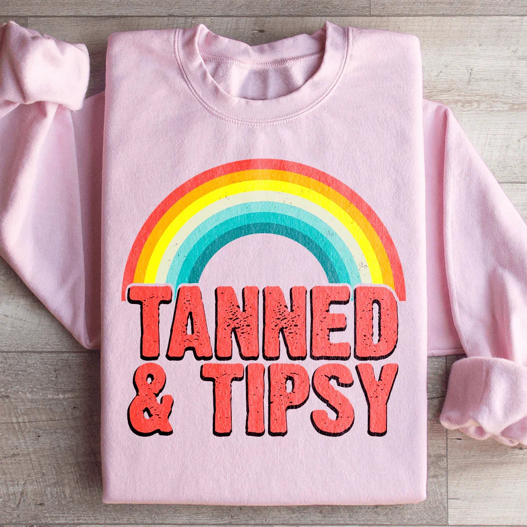 Tanned &amp; Tipsy Sweatshirt