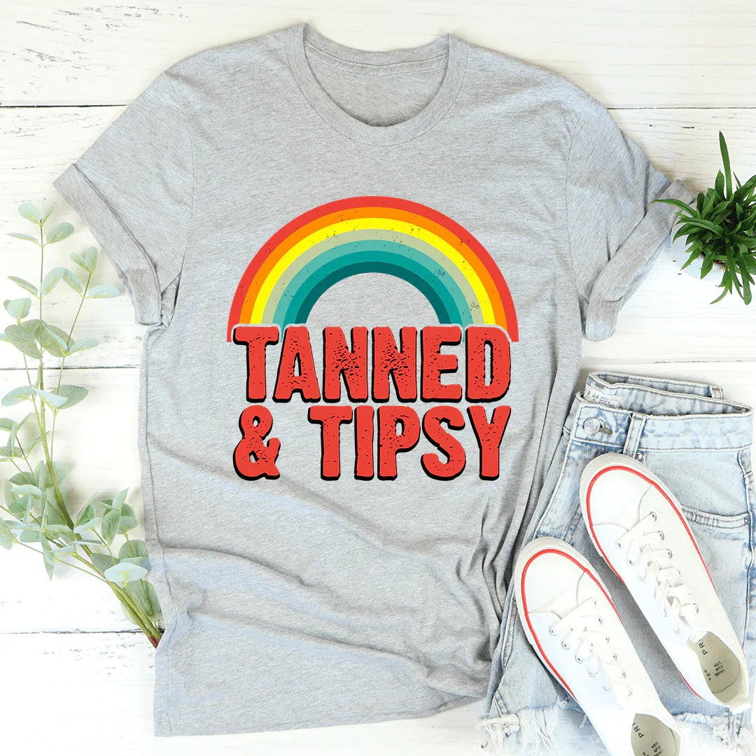 Tanned &amp; Tipsy Tee