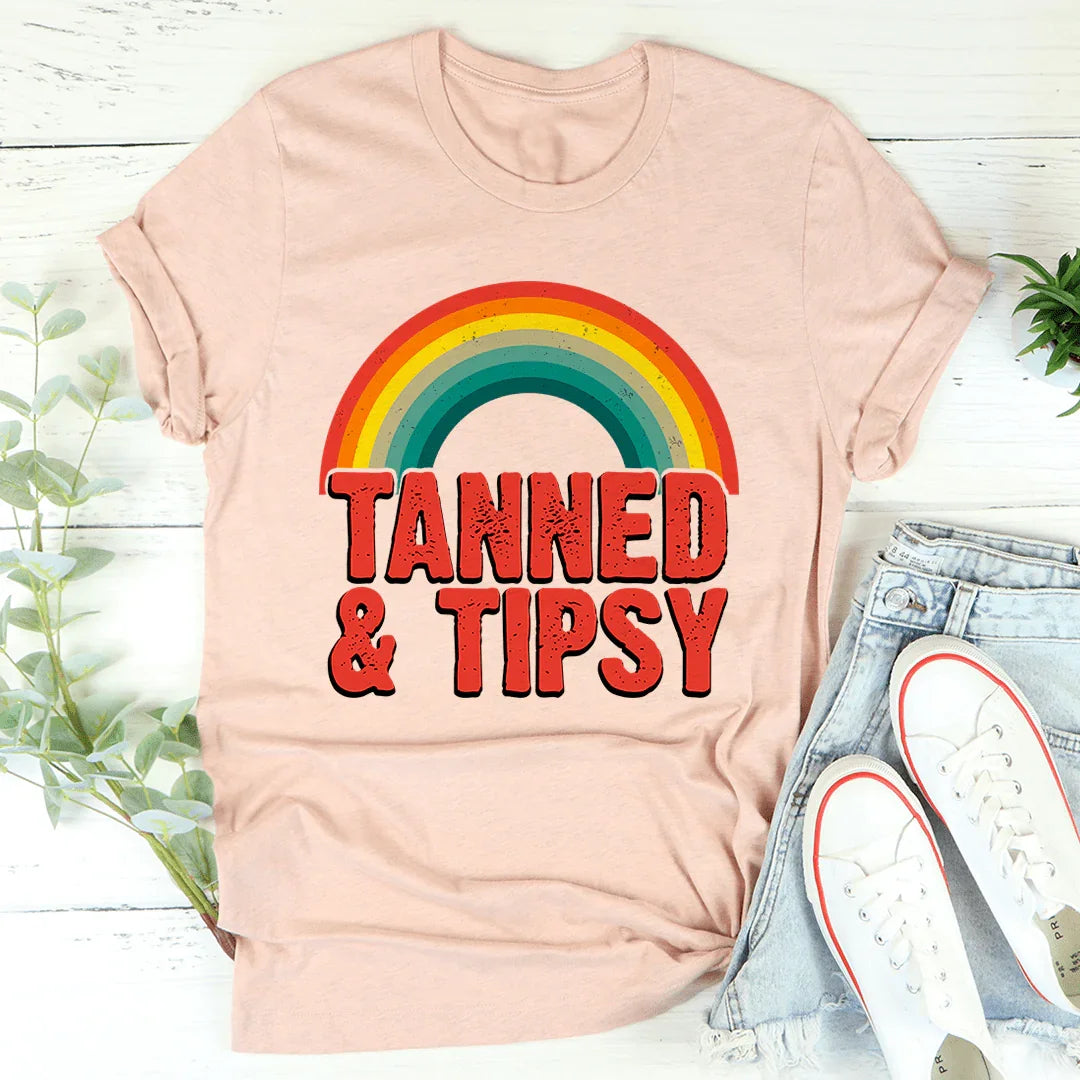 Tanned &amp; Tipsy Tee