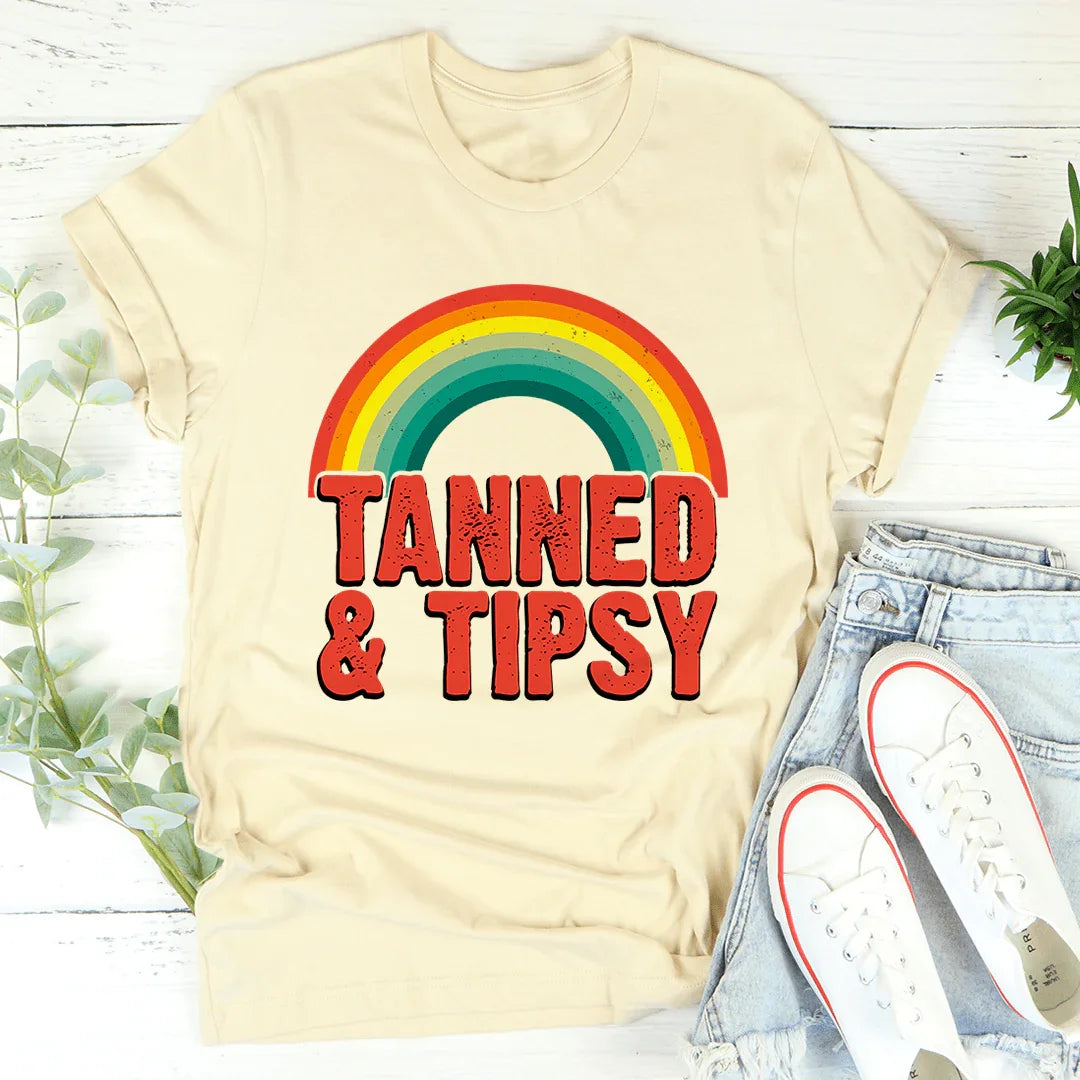 Tanned &amp; Tipsy Tee