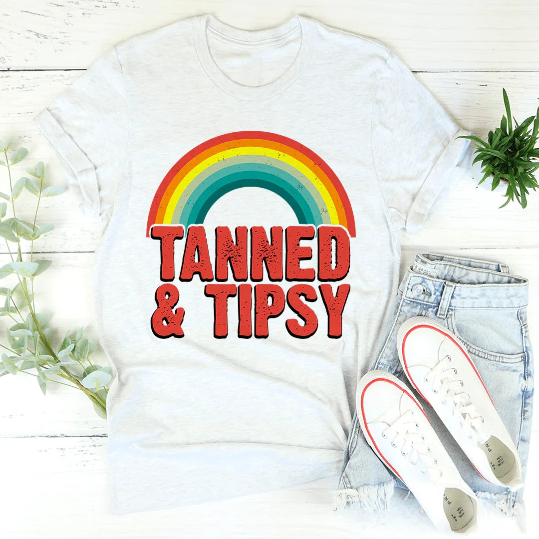 Tanned &amp; Tipsy Tee