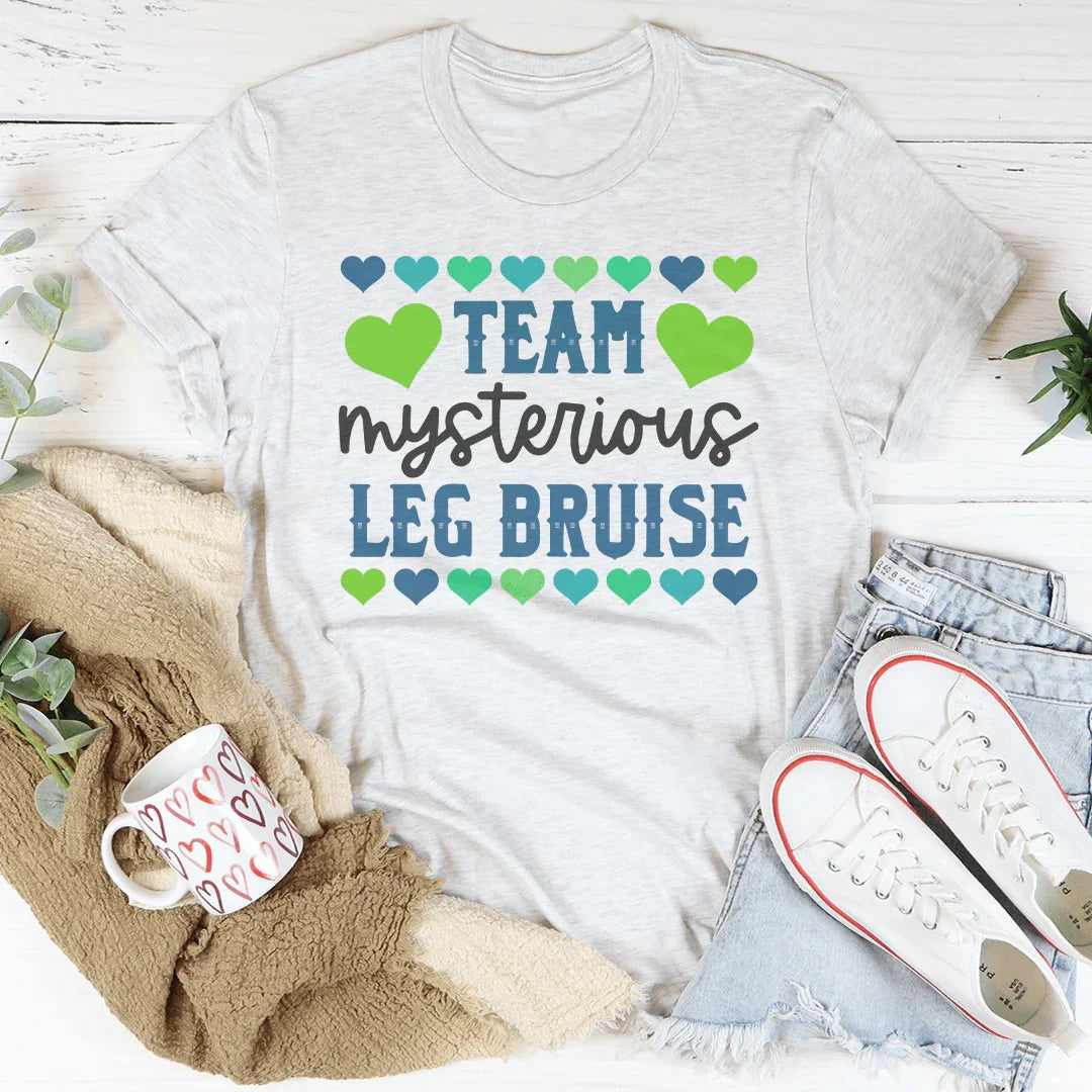 Team Mysterious Leg Bruise Tee