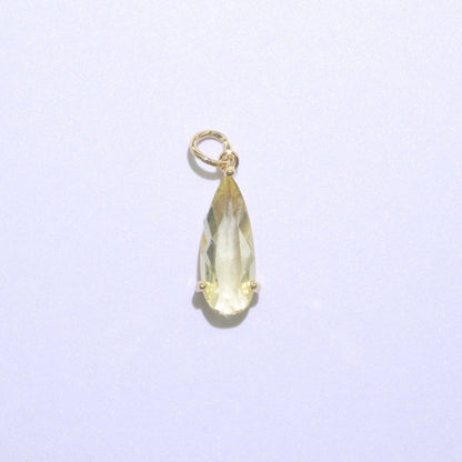 Tear Drop Pendant Arcylic Glass Dangle Charm for Necklace Earring Supply M-286-M-297