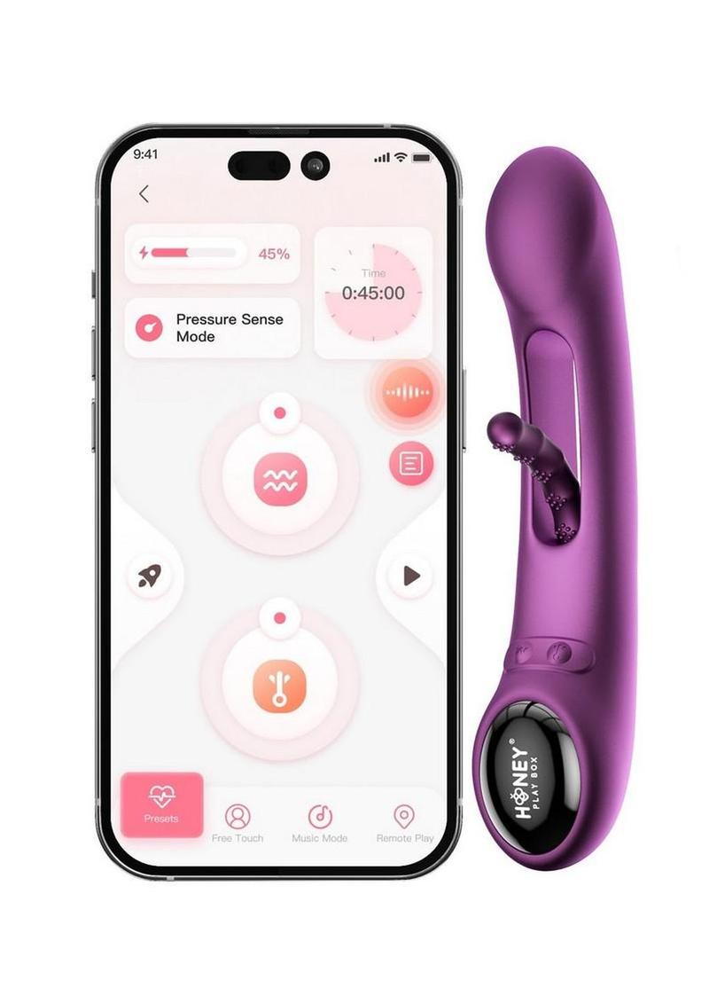 Tempo App Controlled G Spot Vibrator Pressure Sensing