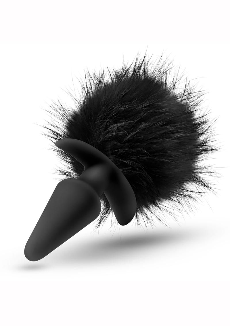 Temptasia Bunny Tail Pom Plug Silicone Anal Plug with Fluffy Tail
