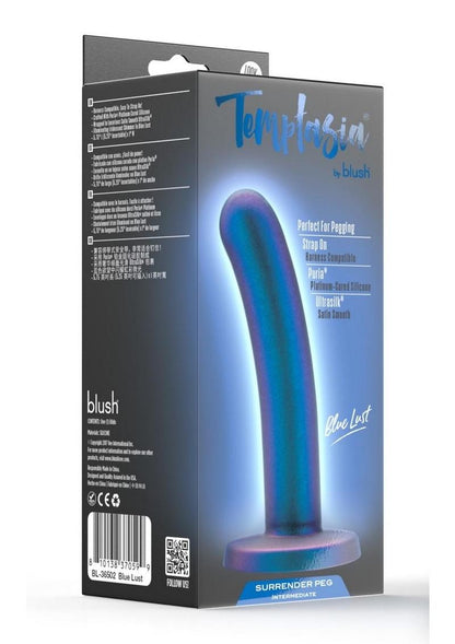 Temptasia Surrender Peg Silicone Dildo Harness Compatible