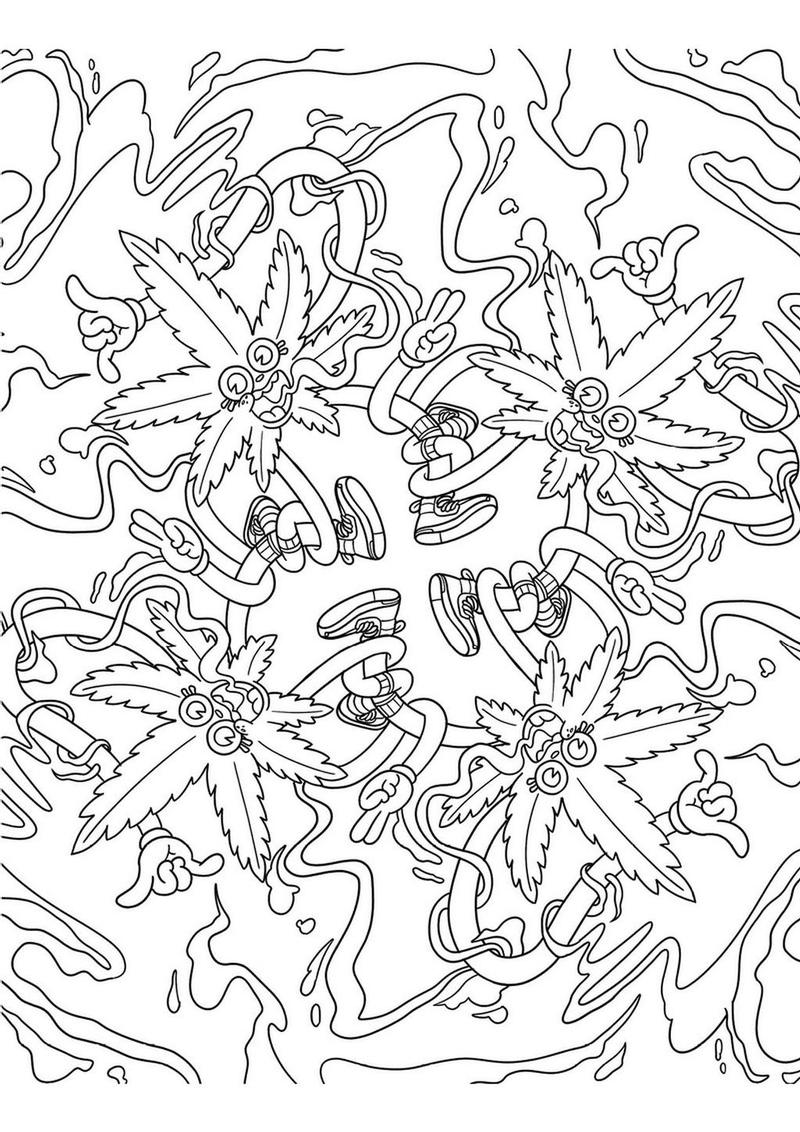 That’s Trippy Coloring Book – Fun &amp; Psychedelic for Adults