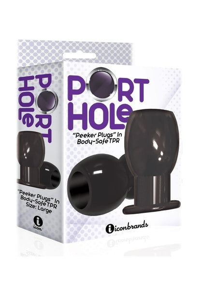 The 9’s Port Hole Hollow Butt Plug