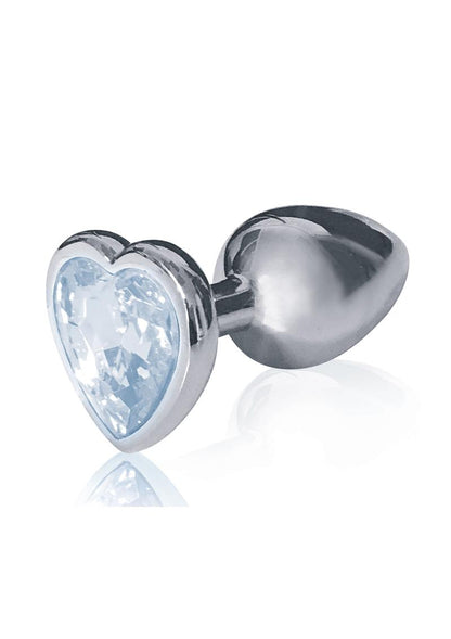 The Silver Starter Anodized Stainless Steel Butt Plug