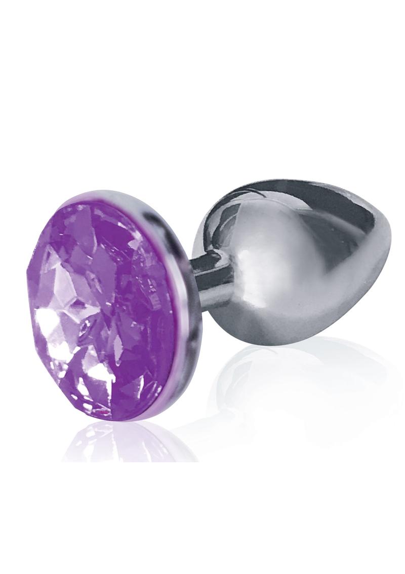 The Silver Starter Bejeweled Stainless Steel Plug