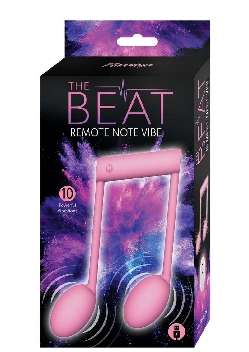 The Beat Remote Note Rechargeable Silicone Vibe