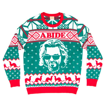 The Big Lebowski Dude Abide Marmot Bowling Unisex Ugly Christmas Sweater