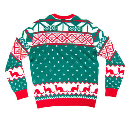 The Big Lebowski Dude Abide Marmot Bowling Unisex Ugly Christmas Sweater