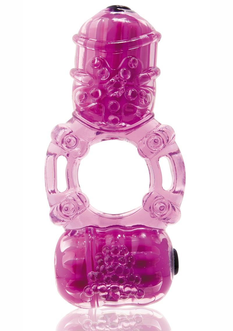 The Big O2 Double Vibrating Pleasure Ring