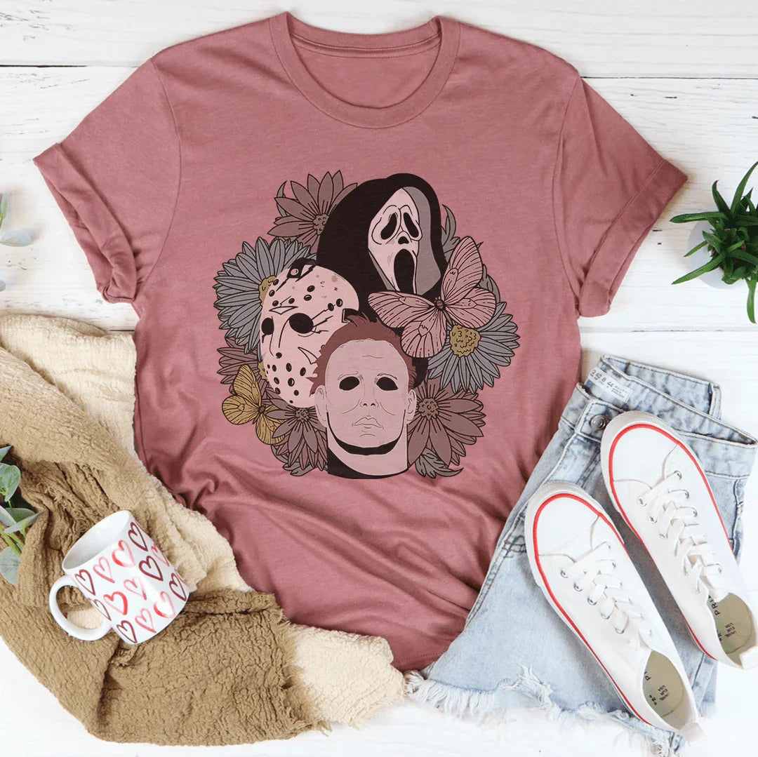 The Boys Of Fall Floral Tee