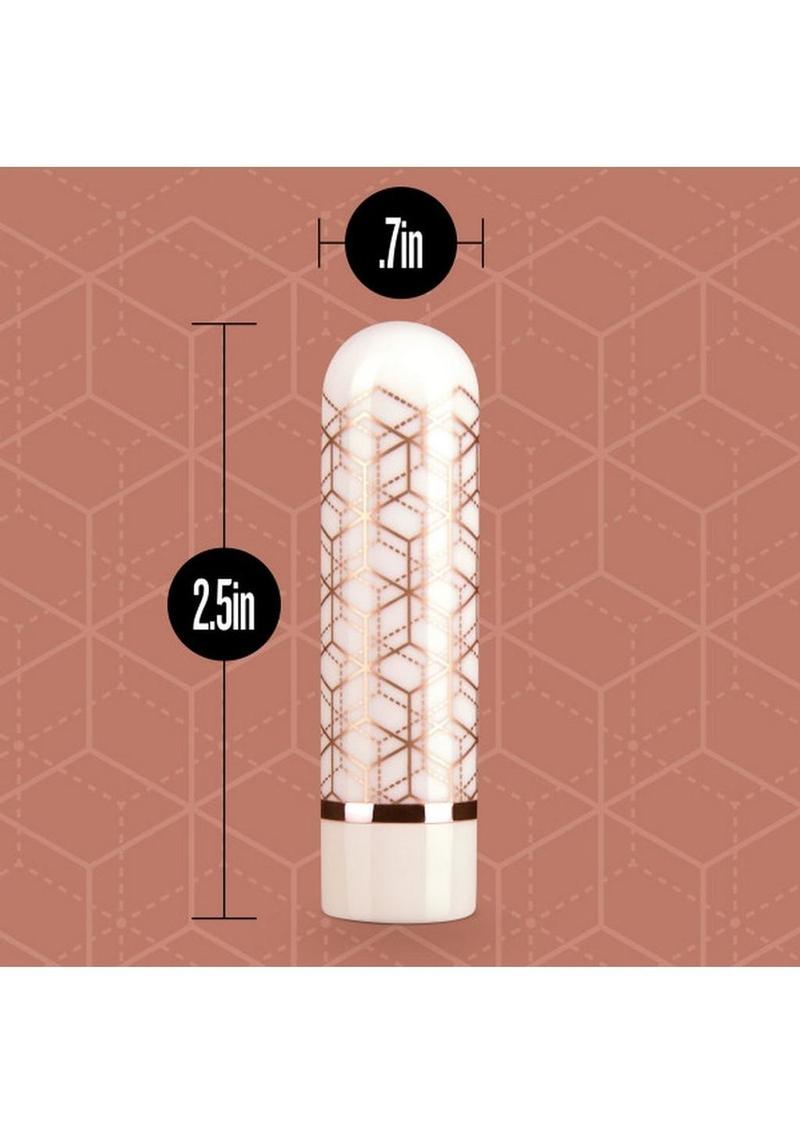 The Collection Glitzy Geo Rechargeable Bullet Vibrator