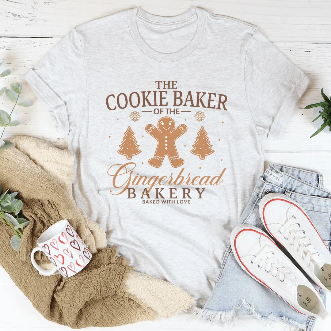 The Cookie Baker Of The Gingerbread Bakery Baked With Love