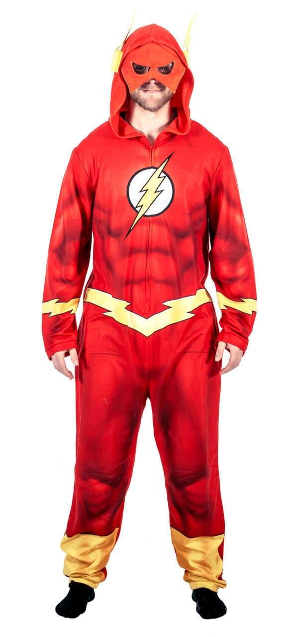 The Flash Union Suit Costume Pajama