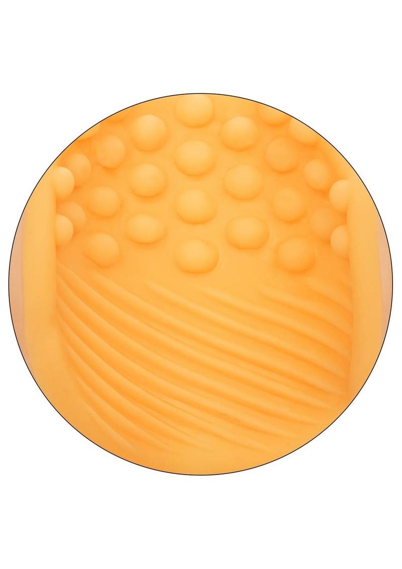 The Gripper Dual Grip Masturbator Beaded And Rippled Spiral Texture