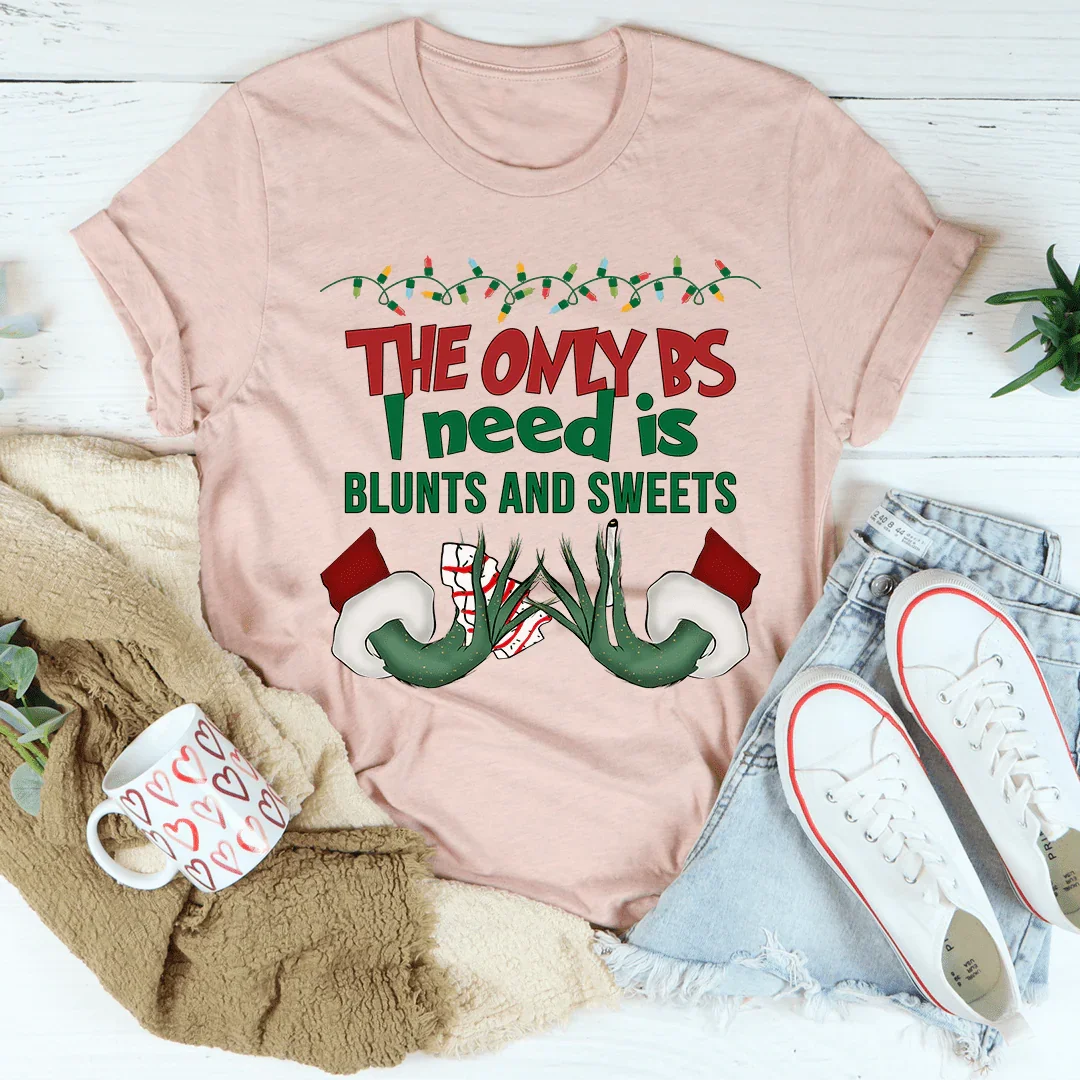 The Only BS I Need Christmas Tee