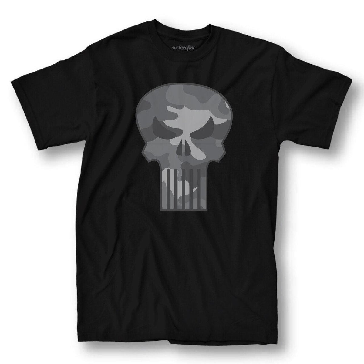 The Punisher Camo Logo T-shirt
