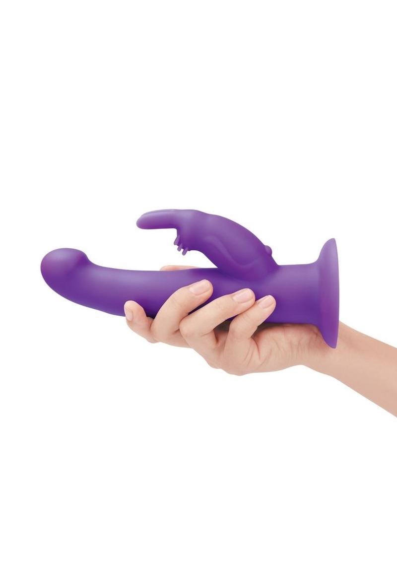 The G-Spot Rotating Rabbit Peg Rechargeable Vibrator