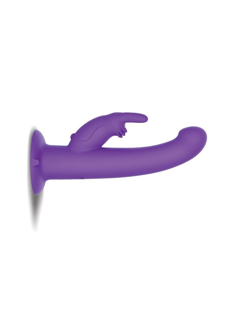 The G-Spot Rotating Rabbit Peg Rechargeable Vibrator