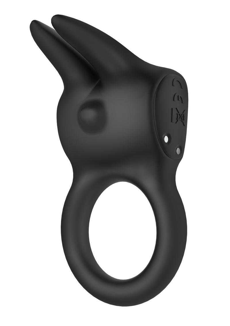 The Rabbit Love Ring Silicone Couples Dual Vibrating