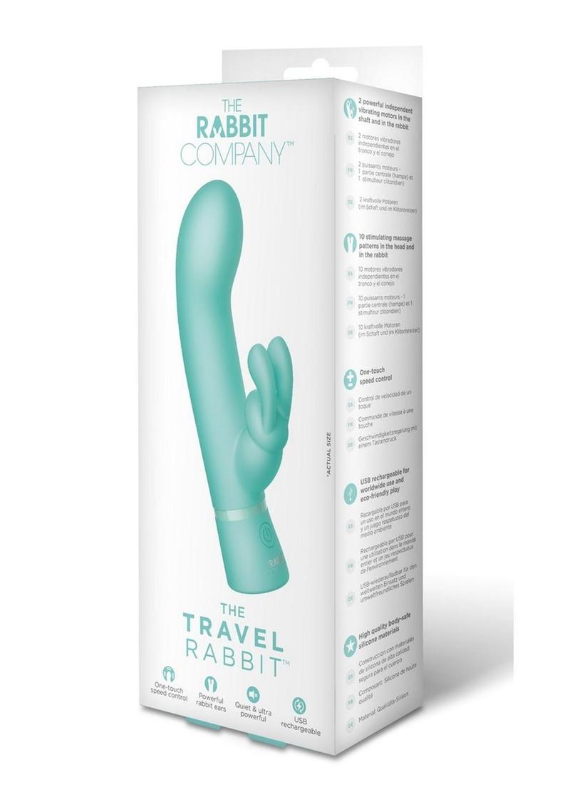 The Travel Rabbit Compact Rechargeable Dual Vibrator